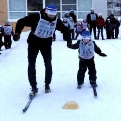 Малые зимние олимпийские игры в детском саду 26, город Кириши